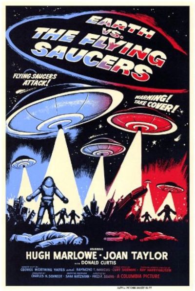 watch-Earth vs  the Flying Saucers