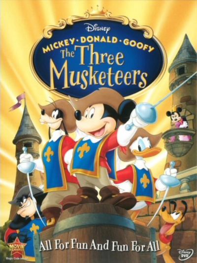 watch-Mickey  Donald  Goofy  The Three Musketeers
