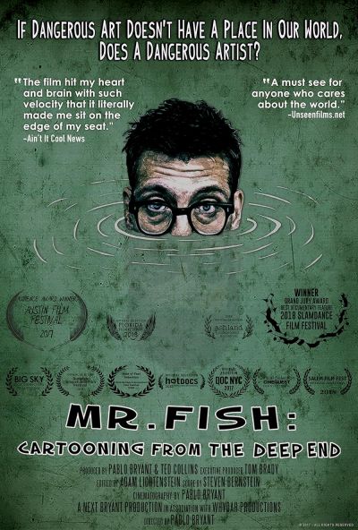 watch-Mr  Fish  Cartooning from the Deep End